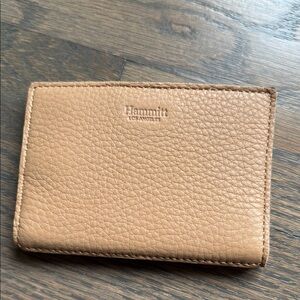 Hammitt 40 west Tan Leather Wallet